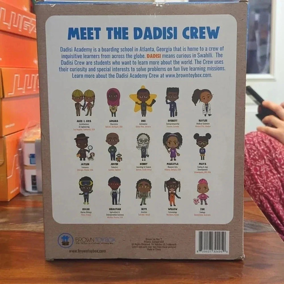 BROWN TOY BOX DADISI ACADEMY DRE/ASTRONOMY STEAM KIT - Picture 4 of 4